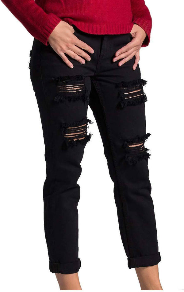 Obey The Nemesis Jeans Donna Black