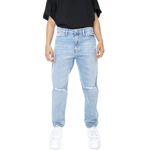 Carhartt Domino Ankle Jeans Donna Blue Fight Light Stone
