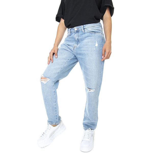 Carhartt Domino Ankle Jeans Donna Blue Fight Light Stone