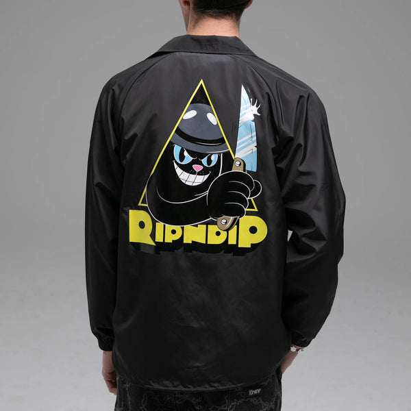 Ripndip Slice and Dice Coach Giacca Black