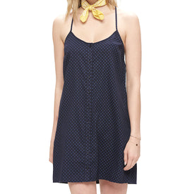 Obey Sanders Vestito Donna Navy Multi