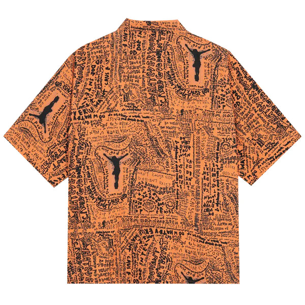 Polar Skate Co. Exist Camicia Manica Corta Orange
